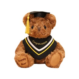 製造畢業袍公仔  可訂做畢業袍公仔衫  自訂畢業公仔款式  畢業禮物公仔  畢業袍公仔中心 20CM  SKGD002 製造畢業袍公仔  可訂做畢業袍公仔衫  自訂畢業公仔款式  畢業禮物公仔  畢業袍公仔中心 20CM  SKGD002